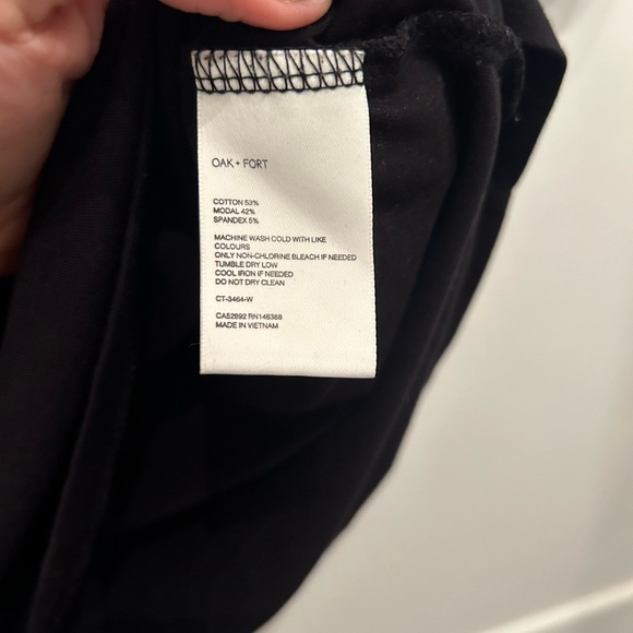 Oak + Fort Core Black Tshirt - Picture 7 of 7